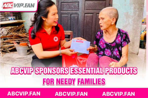 ABCVIP sponsors essential products for needy families