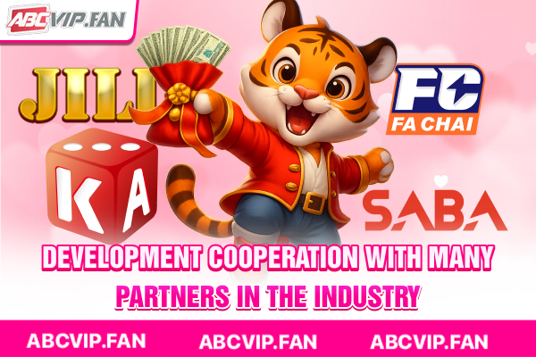 Development cooperation with many partners in the industry