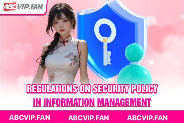 Regulations on security policy in information management